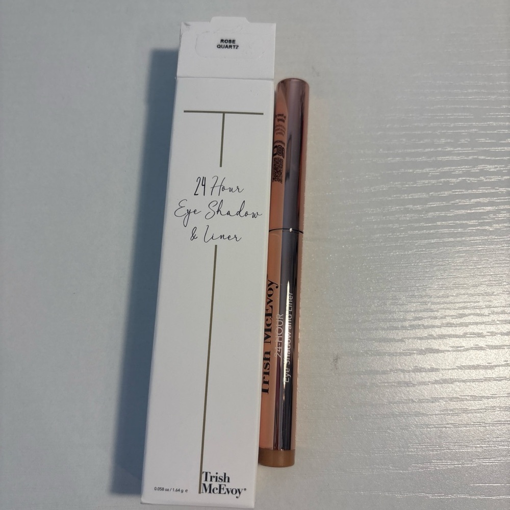 Trish McEvoy 24 Hour Eye Shadow Liner Rose Quartz 0.058oz NEW IN Box